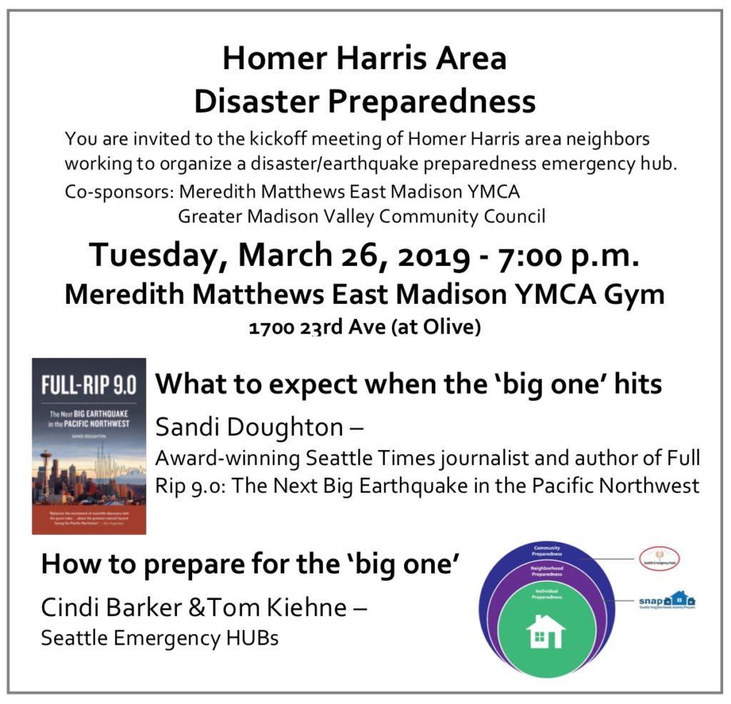 Homer Harris Organizing Flyer